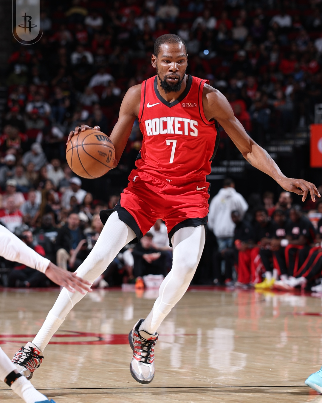 高清赛事-杜兰特39分7助攻火箭险胜森林狼，申京25分14板兰德尔39分